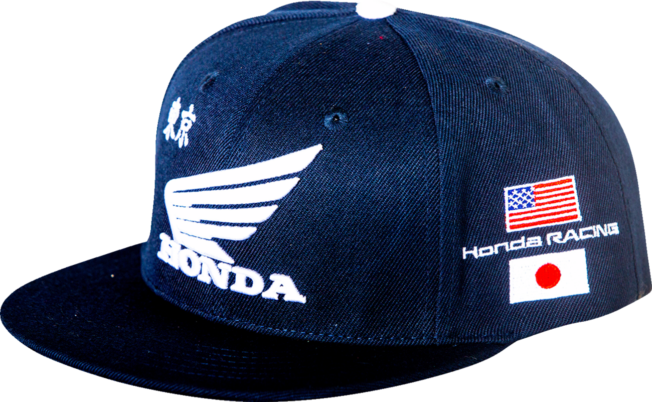 D'COR VISUALS Honda Factory Hat - Navy - One Size 70-137-1
