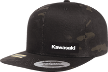 FACTORY EFFEX Kawasaki Snapback Hat - Camo Black 27-86104