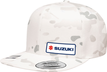 FACTORY EFFEX Suzuki Snapback Hat - Camo White 27-86406