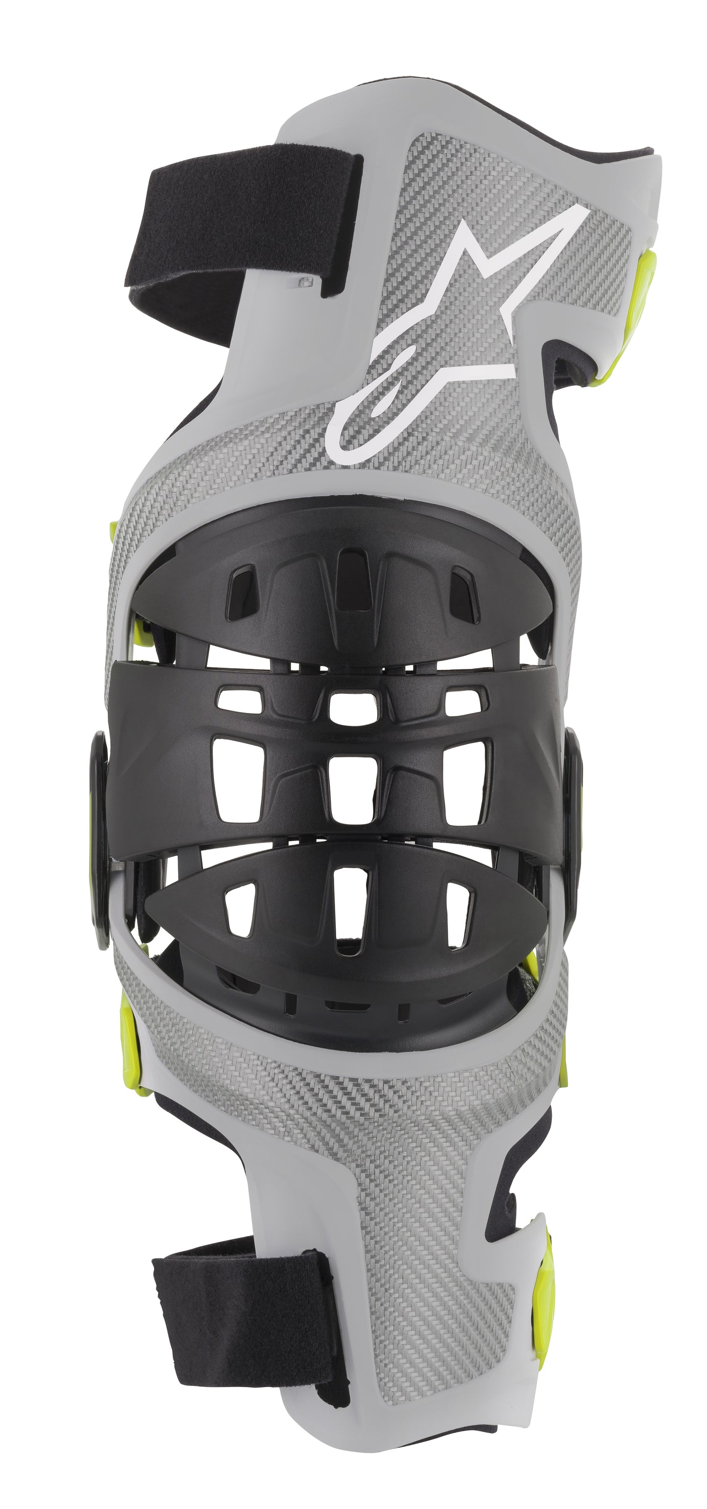 Bionic 7 Knee Set Silver/Yellow Xl