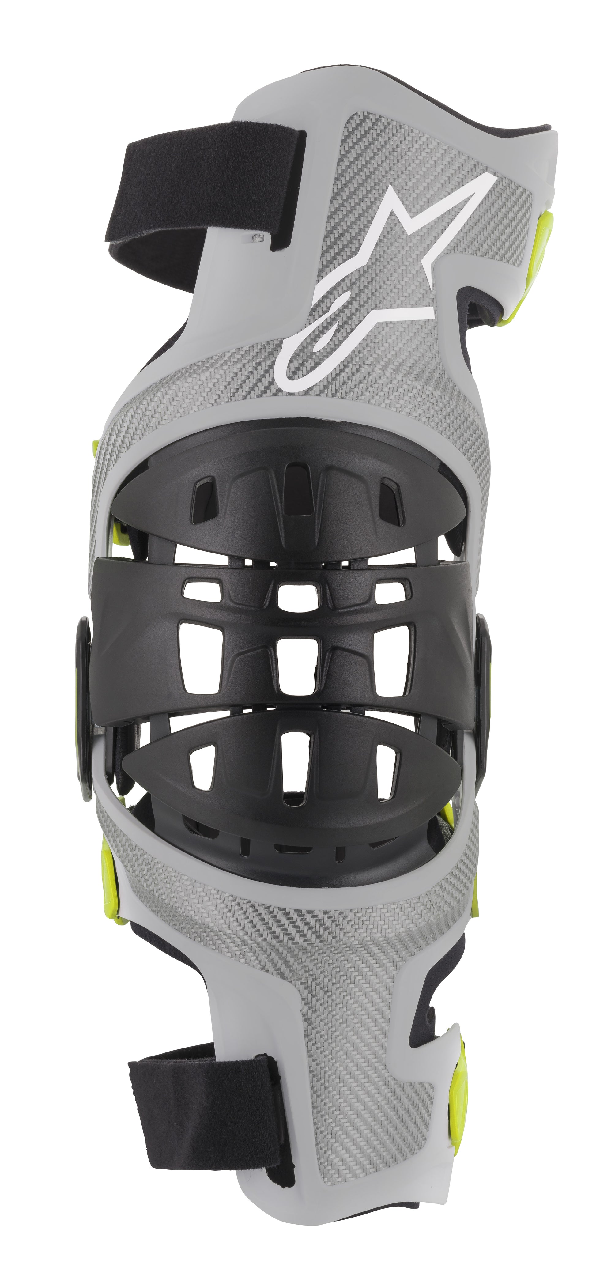 Bionic 7 Knee Set Silver/Yellow Md