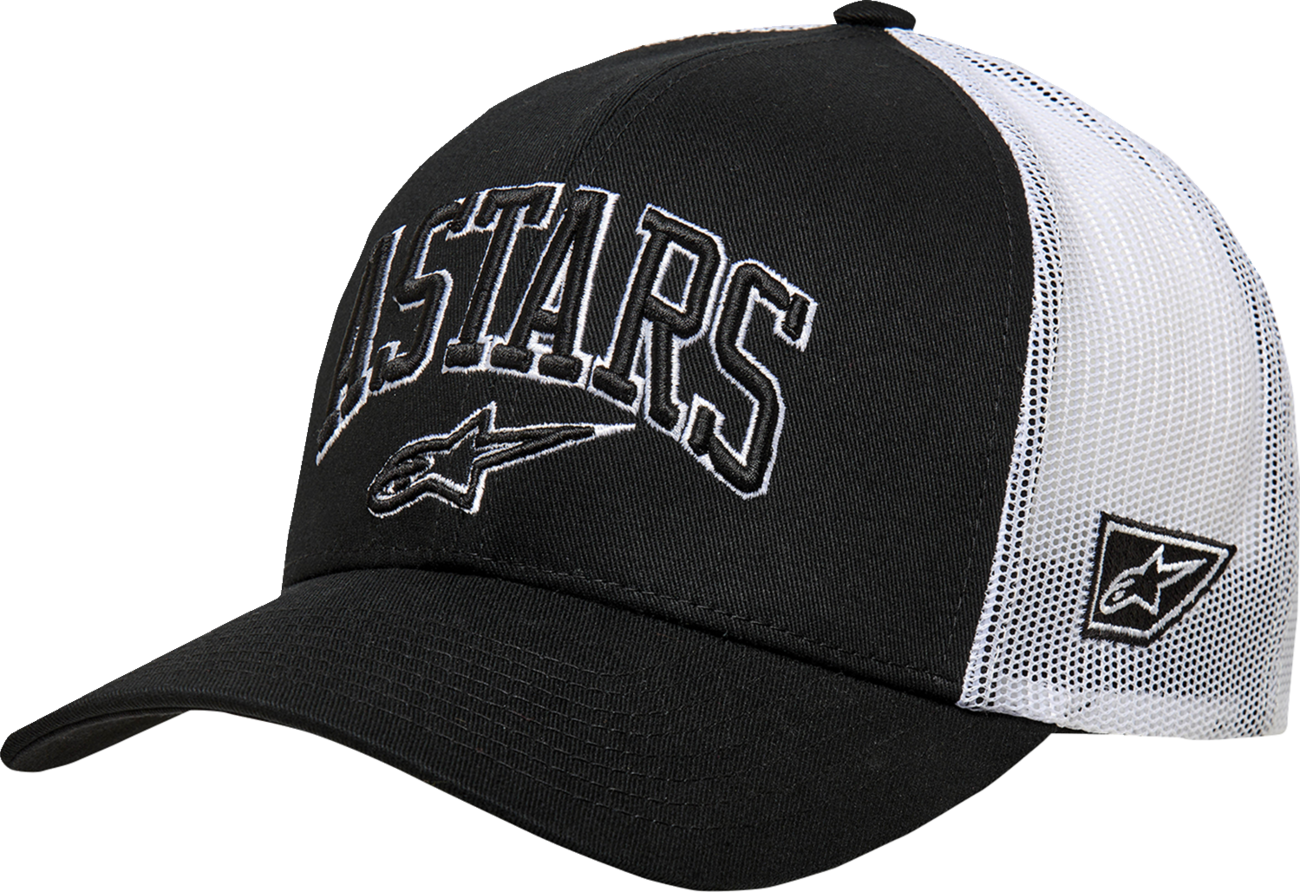 ALPINESTARS Dunker Hat - Black/White - One Size 1214-81717-1020-OS
