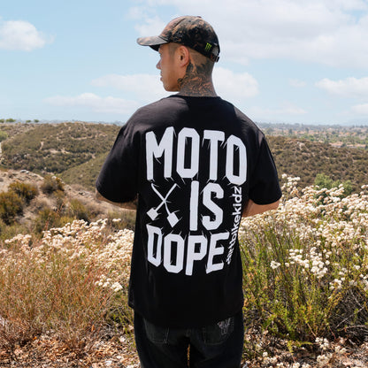 Moto Is Dope Tee Black Xl