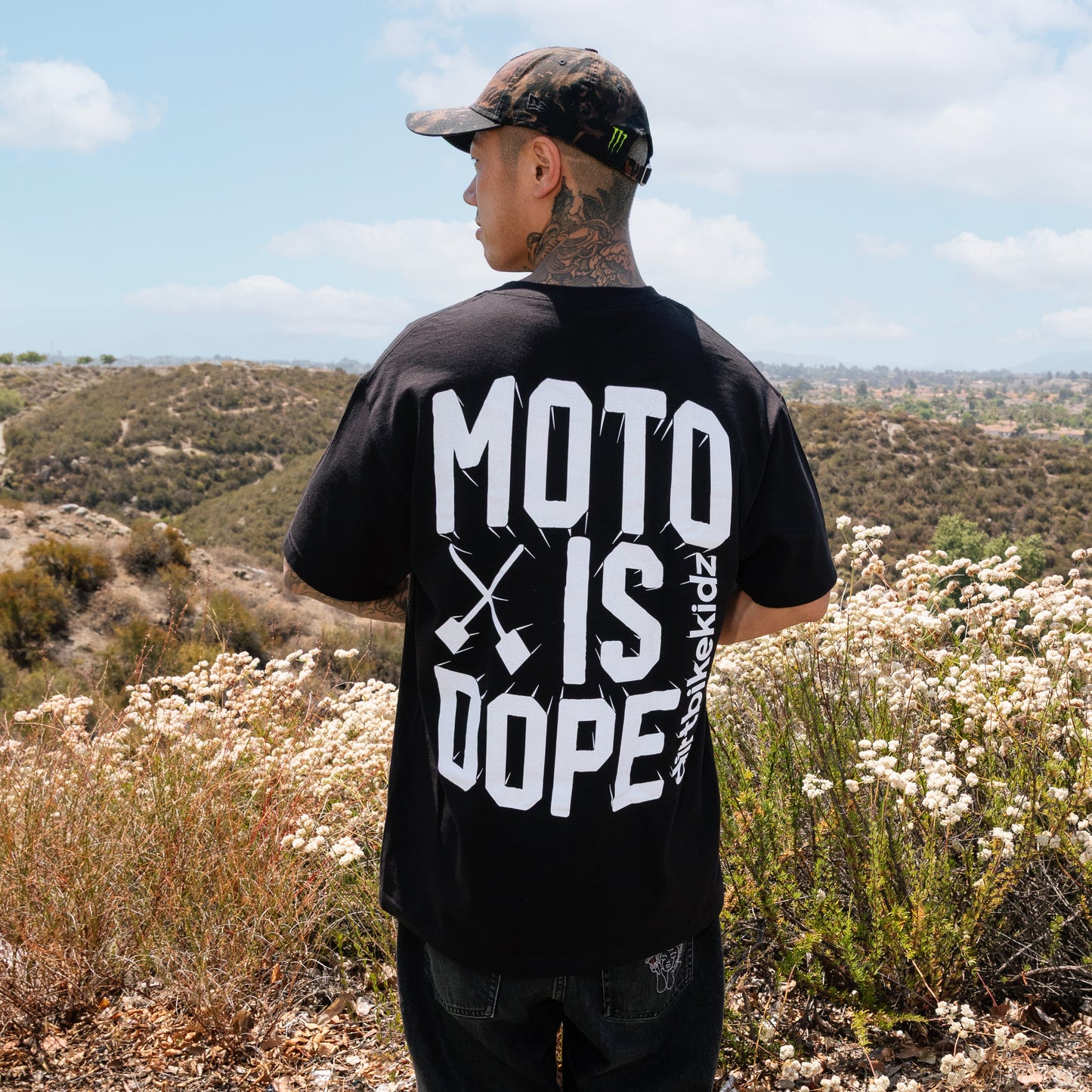 Moto Is Dope Tee Black 2x