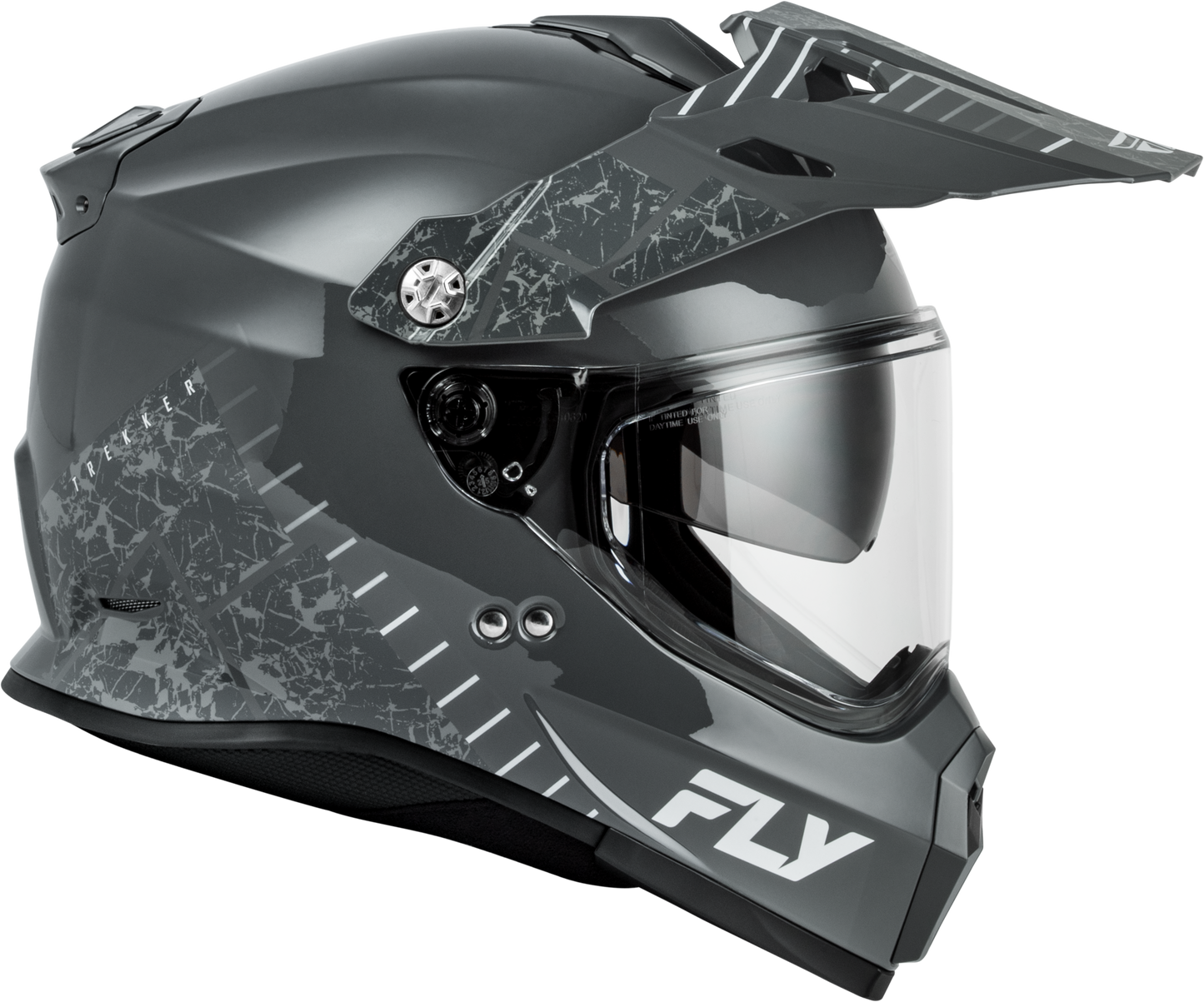 Fly Trekker Granite Helmet Grey/Grey Xs