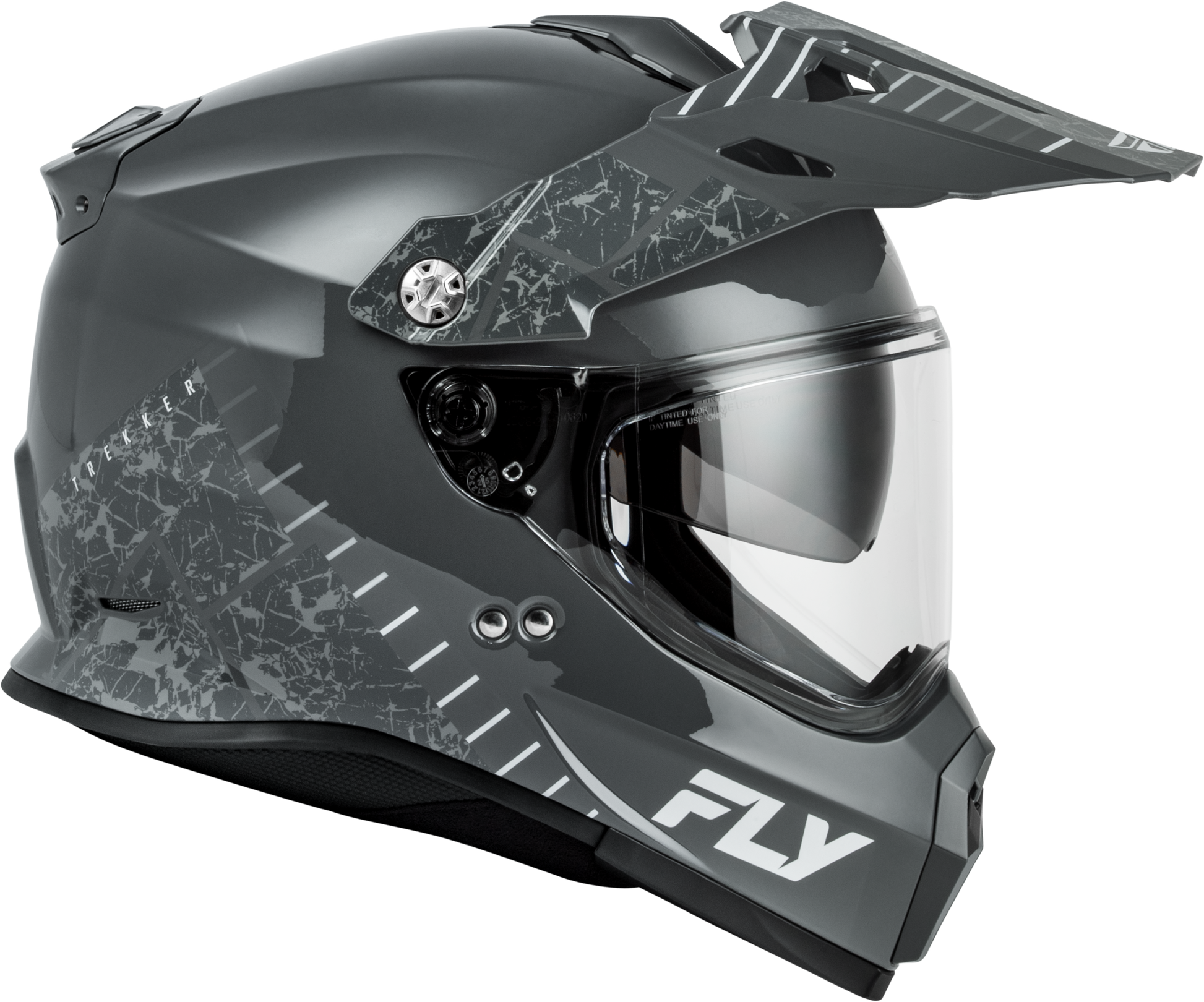 Fly Trekker Granite Helmet Grey/Grey Xs