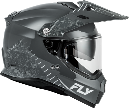 Fly Trekker Granite Helmet Grey/Grey Xs