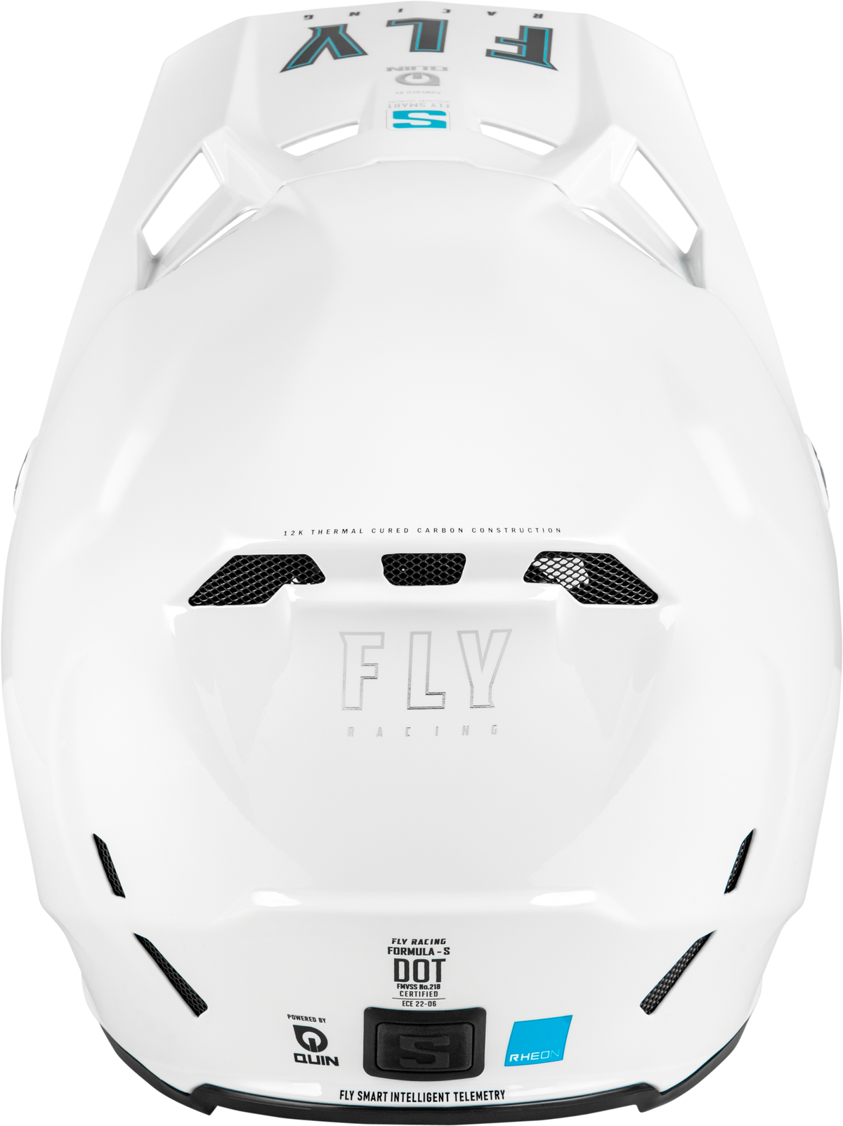 Formula S Carbon Solid Helmet White Xs