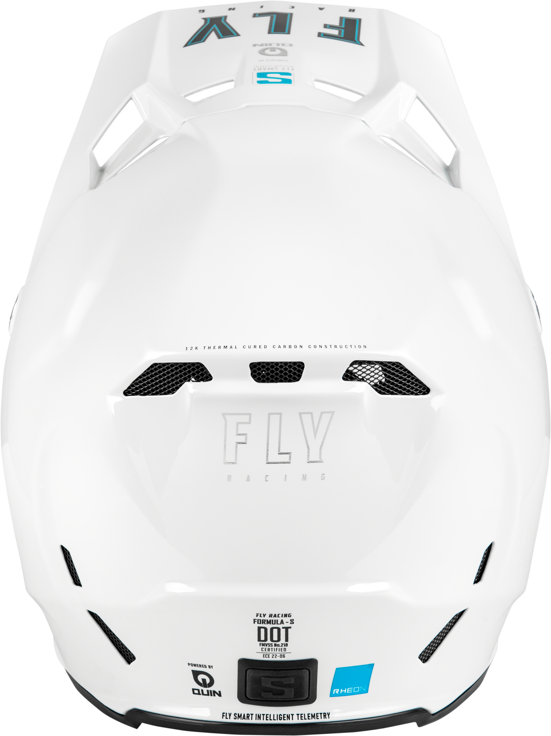 Formula S Carbon Solid Helmet White Xs