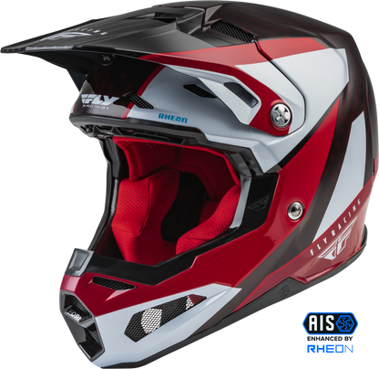 Formula Carbon Prime Helmet Red/White/Red Carbon 2x