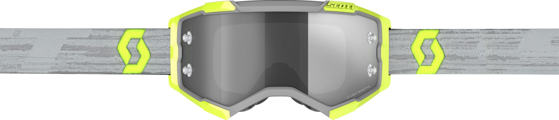 Fury Goggle Ls Grey/Yellow W/Grey Works