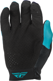 Girl's Lite Gloves Aqua/Navy/White Yl