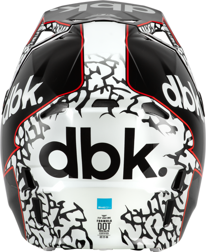 Formula Cp Dbk Helmet Black/White/Red Sm