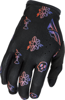 Lite Outline Gloves Black/Red/Purple 3x