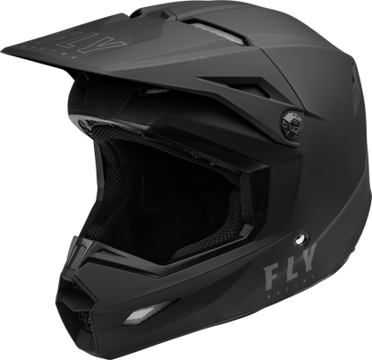 Youth Kinetic Lite Helmet Solid Matte Black Ys