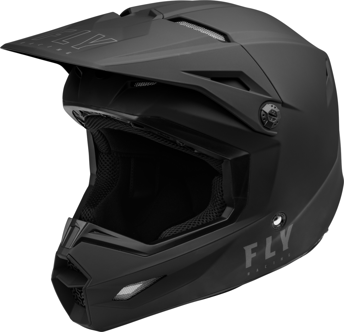 Youth Kinetic Lite Helmet Solid Matte Black Yl