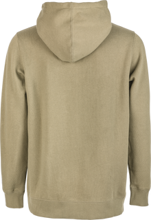 Fly Corporate Zip Up Hoodie Tan/Black Lg