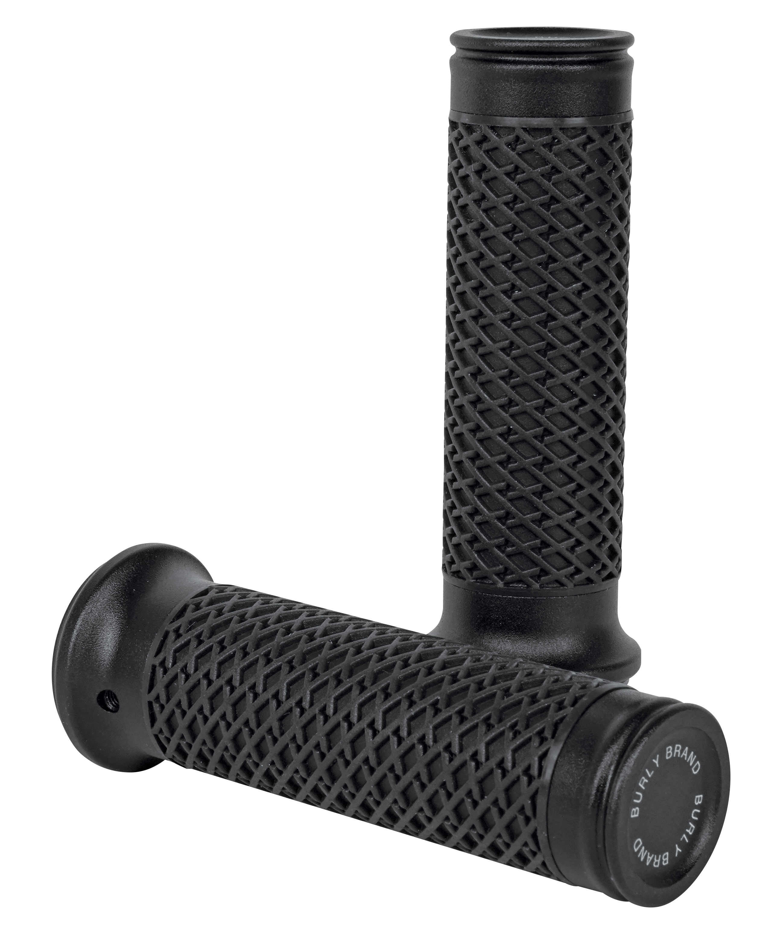 Slash Cut Grip Set 7/8" Pr Black