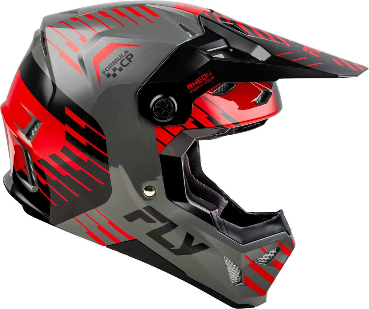 Formula Cp Slice Helmet Grey/Red/Black Xl