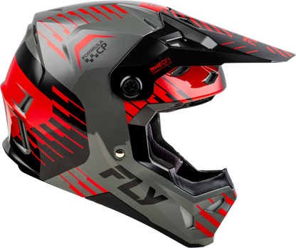 Formula Cp Slice Helmet Grey/Red/Black Md
