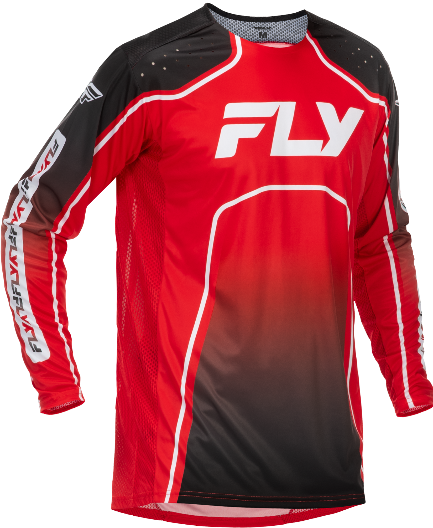 Youth Rayce Bicycle Jersey Red/Black/White Ym