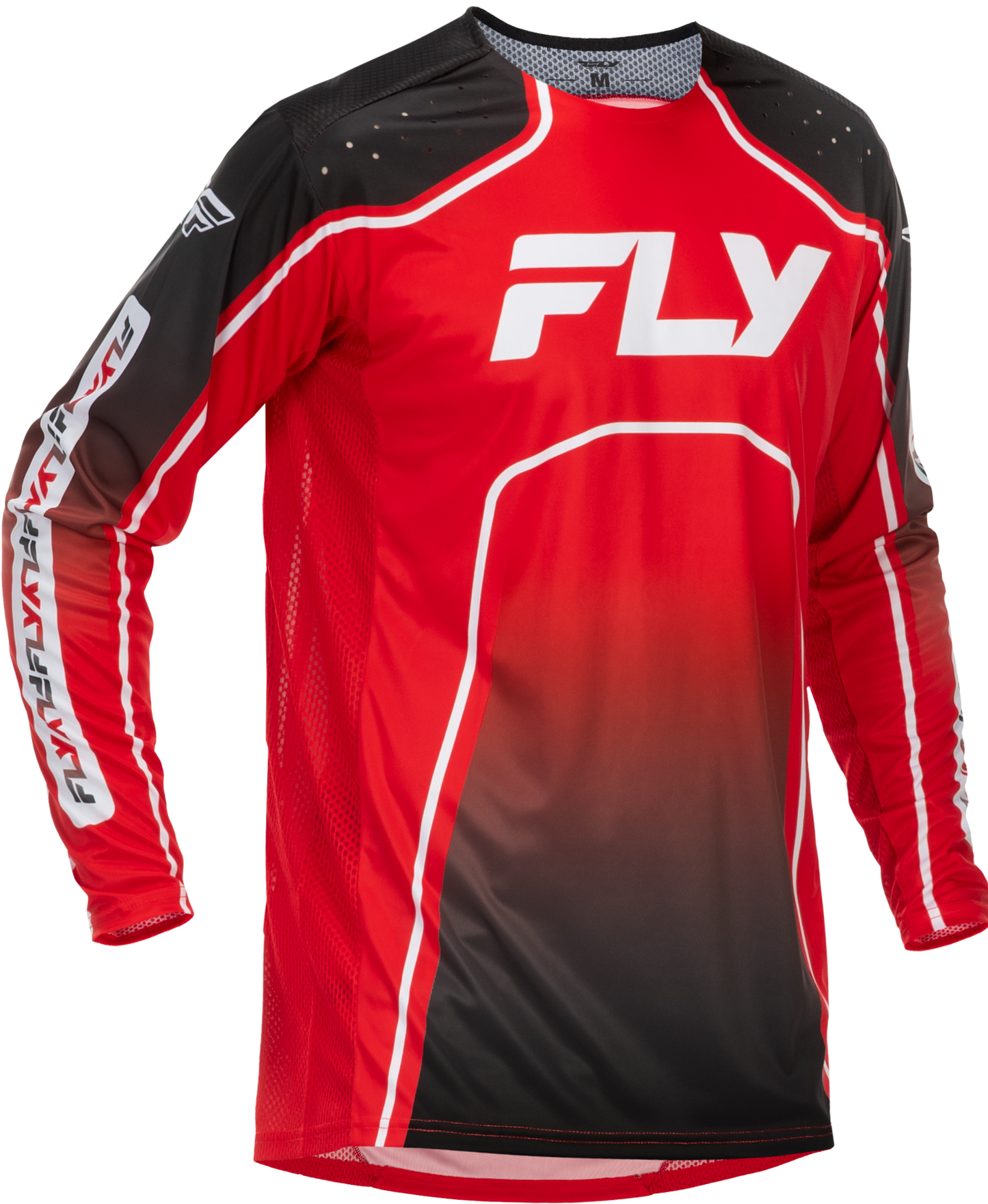Youth Rayce Bicycle Jersey Red/Black/White Yl