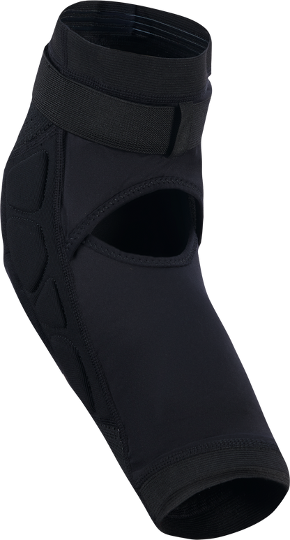 Bionic Plasma Yth Knee Protc Blk/Red/Wht Lg/Xl
