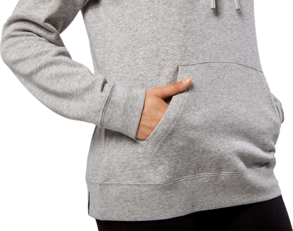 Womens Ageless V2 Hoodie Grey Heather Lg