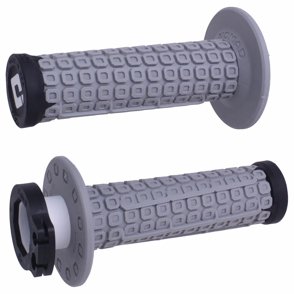 ODI Nomad Lock On Off Road Grip - Grey/Black/Black