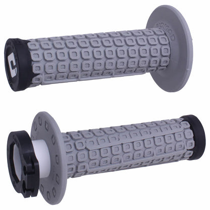 ODI Nomad Lock On Off Road Grip - Grey/Black/Black