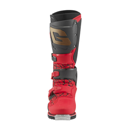 Sg22 Magma Mjk Le Boots Red/Black/Gold Sz 9