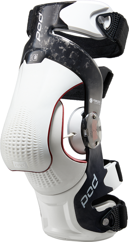 K8 3.0 Knee Brace Carbon (Lt) Carbon/White Lg