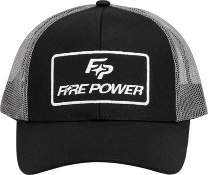 Curved Bill Hat Black/Grey