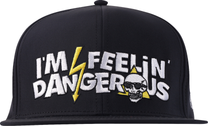 DEEGAN APPAREL Shocking Hat - Black/Yellow - One Size DMAHS3004BLYOS