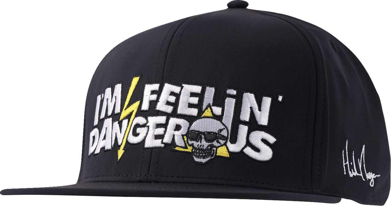 DEEGAN APPAREL Shocking Hat - Black/Yellow - One Size DMAHS3004BLYOS