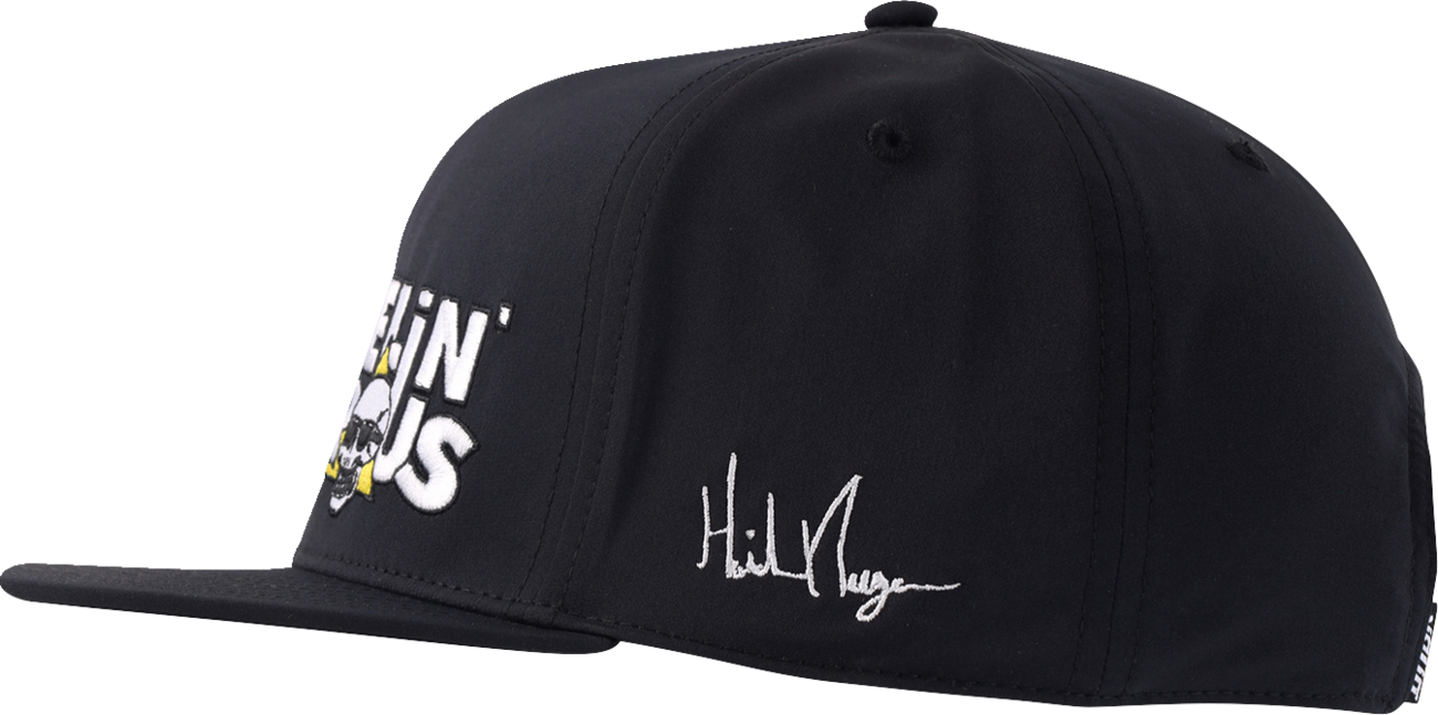 DEEGAN APPAREL Shocking Hat - Black/Yellow - One Size DMAHS3004BLYOS