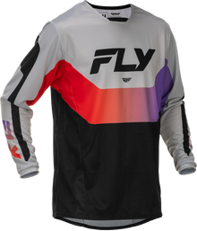 Kinetic Jersey Grey/Red/Purple/Black Xl