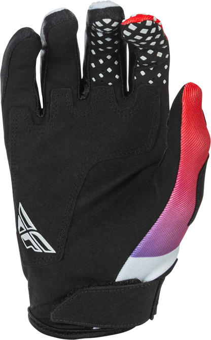 Kinetic Gloves Grey/Red/Purple/Black Xs