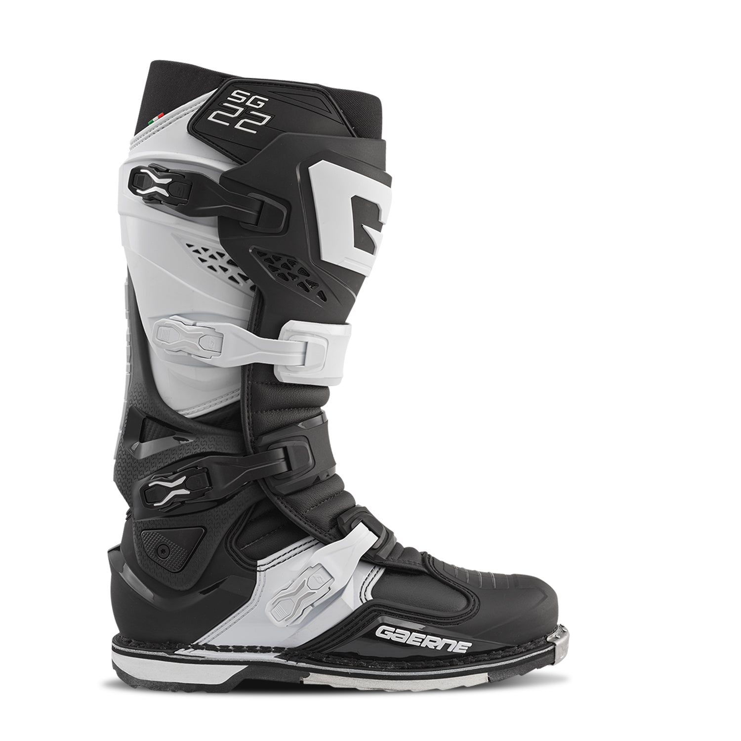 Sg22 Boots Black/White Sz 8