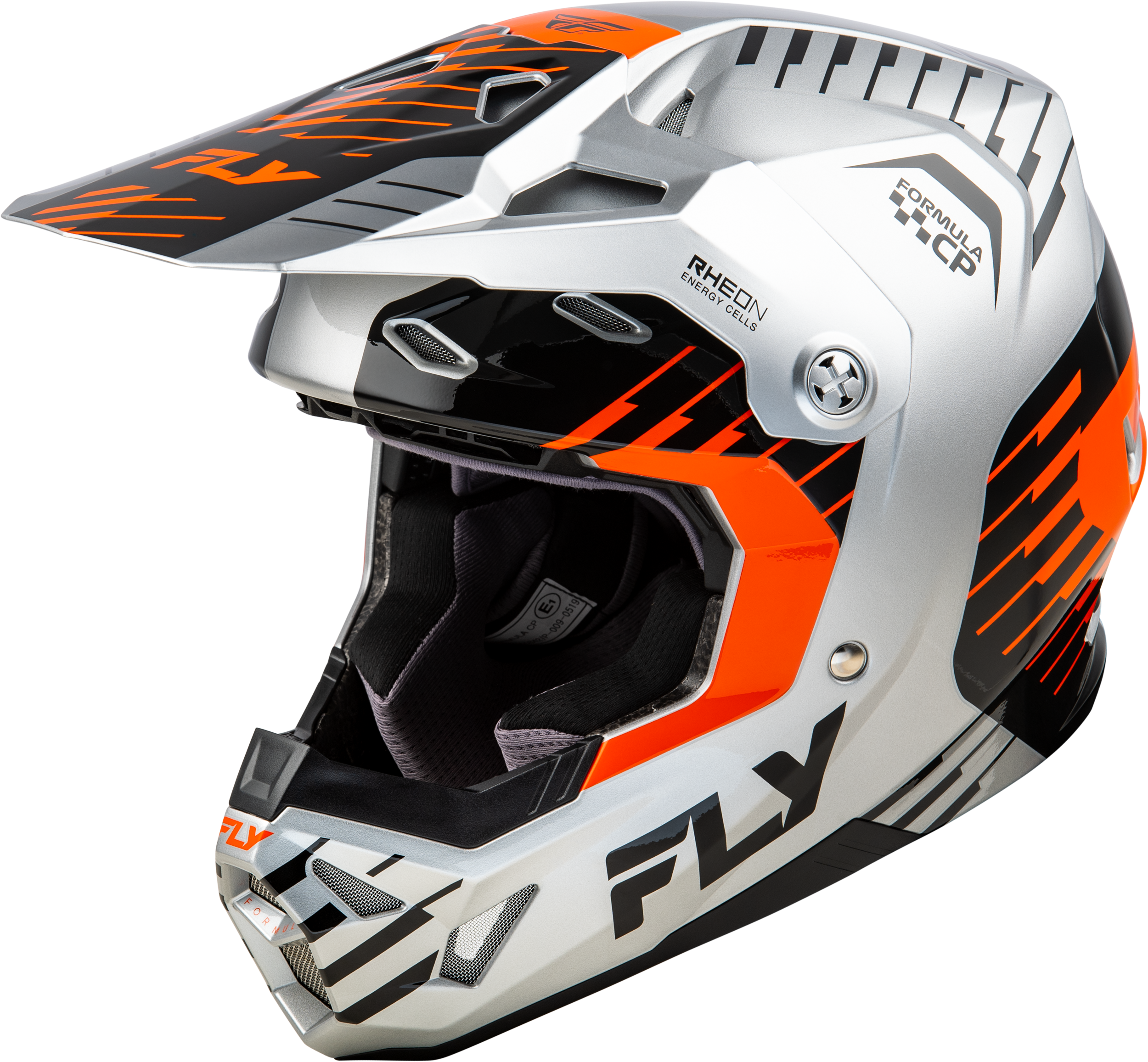 Formula Cp Slice Helmet Grey/Orange/Black Sm