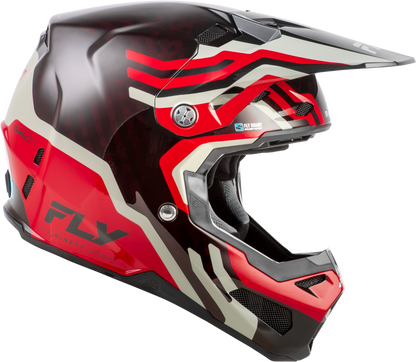 Formula S Carbon Byte Helmet Red Carbon/Red/Grey Sm
