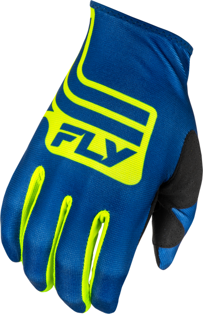 Youth Lite Lancer Gloves Navy/Hi Vis Ys