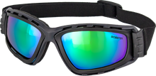 Freedive Goggles M Blk Gray W/Blu/Grn Reflc