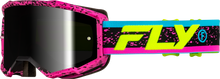 Zone Goggle Pink/Black/Hi Vis W/ Black Mirror/Smoke Lens