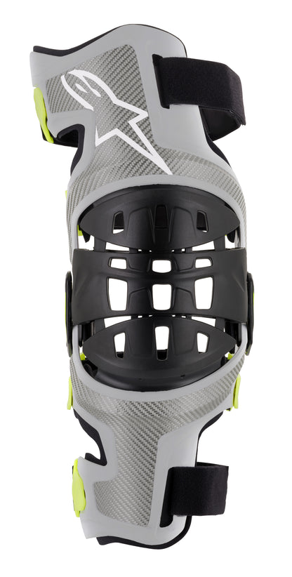 Bionic 7 Knee Set Silver/Yellow Lg