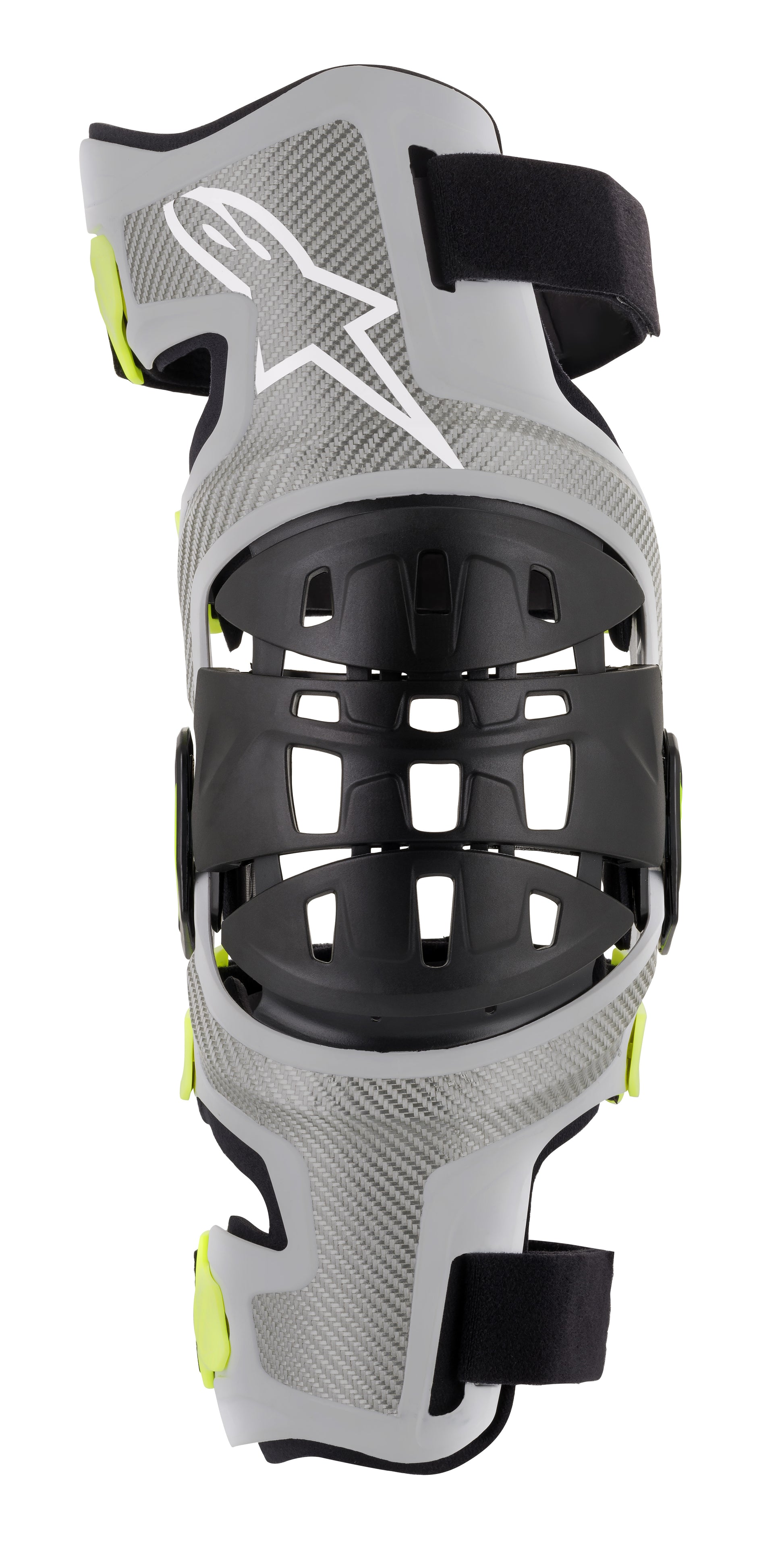 Bionic 7 Knee Set Silver/Yellow Md