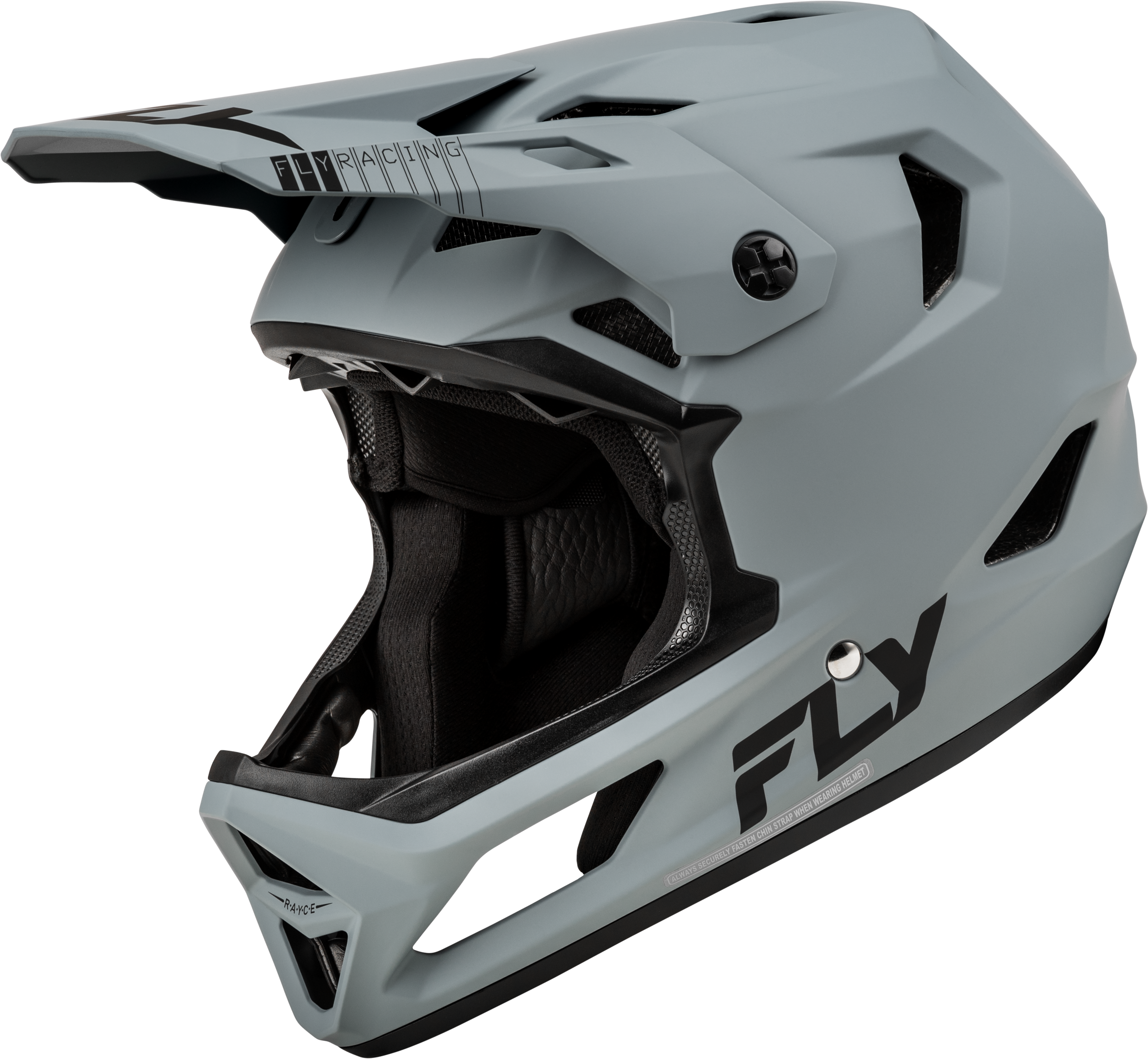 Youth Rayce Bicycle Helmet Matte Grey Ym