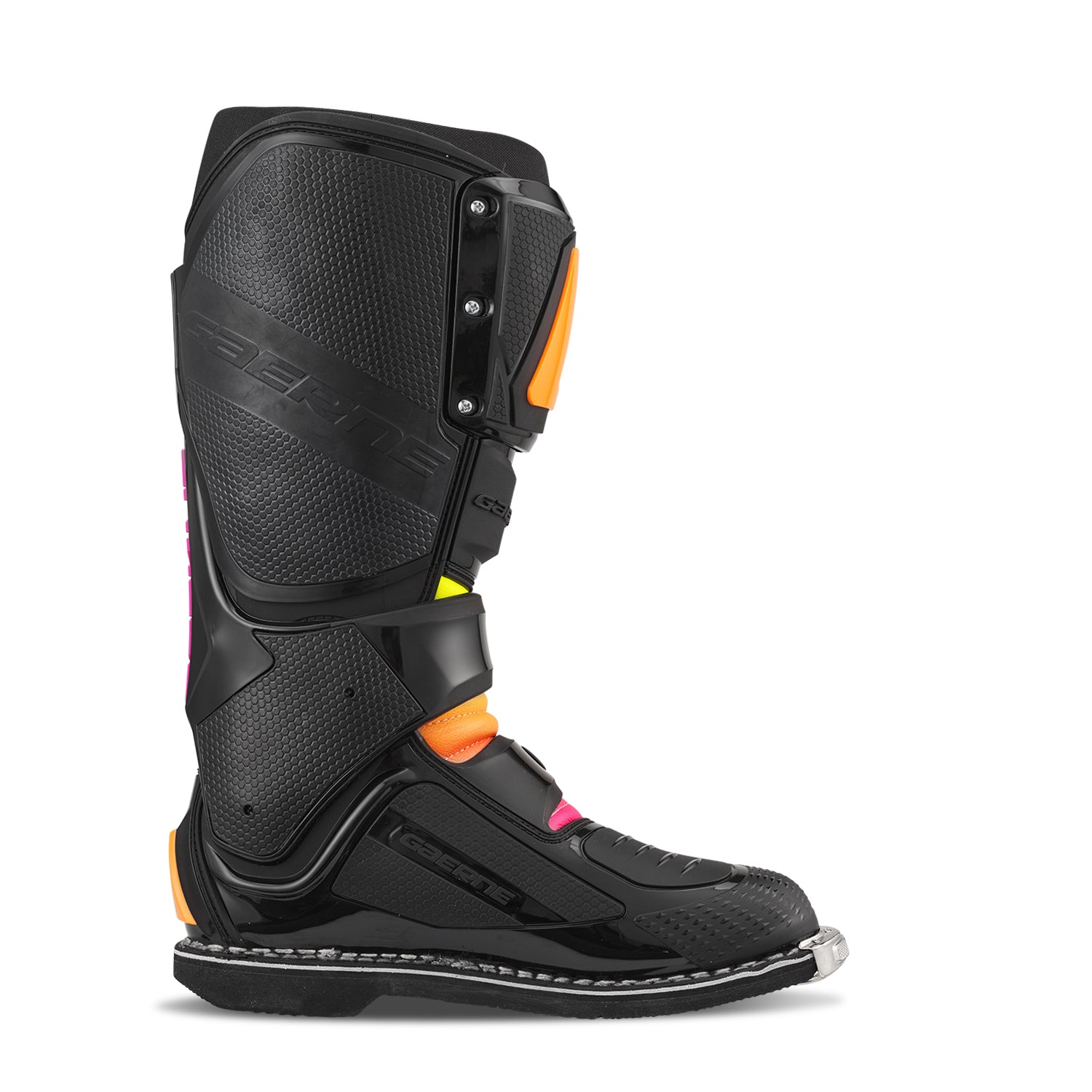 Sg12 Le Boots Black/Orange/Pink Sz 10