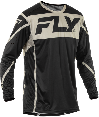 Lite Jersey Black/Grey Lg