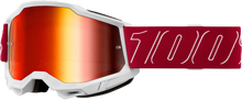 Accuri 2 Goggle Redline Mirror Red Lens